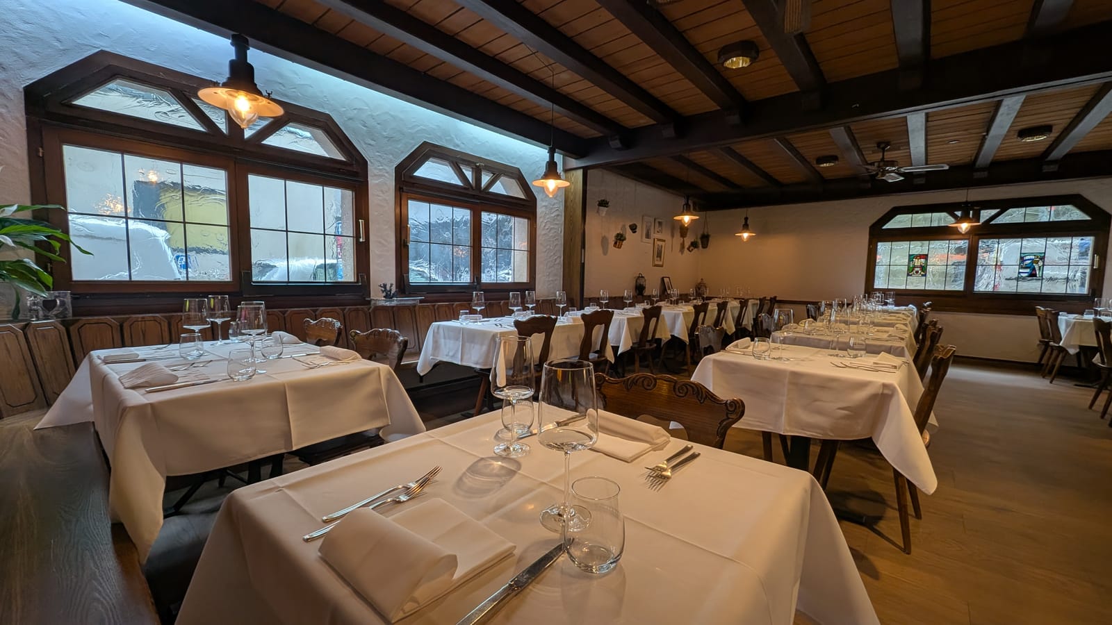 Gastraum des Restaurant Wey in Luzern